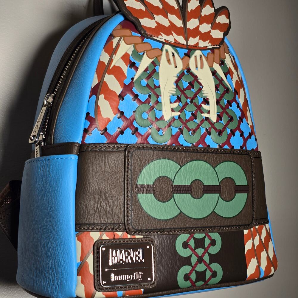 NWT Loungefly Marvel Black Panther Wakanda Forever Aneka Mini Backpack Disney